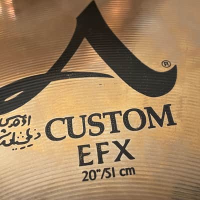 20” Zildjian A Custom EFX Crash image 2