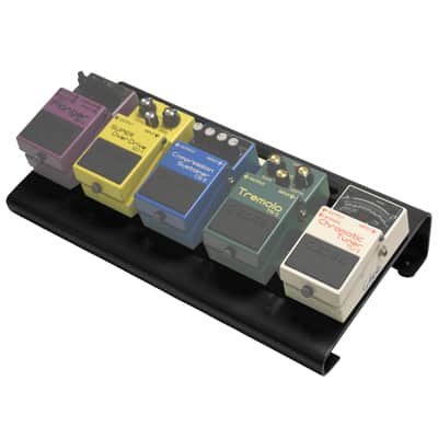 Gator Cases GPB-LAK-1 Small Black Aluminum Guitar Bass Pedal Board w/ Carry Bag image 2