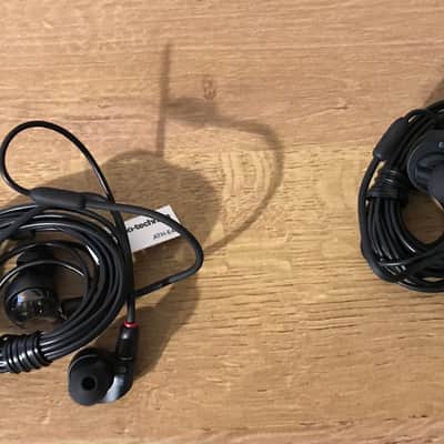 2x Audio Technica ATH-E40 In Ear Monitor IEM Earbuds Earphones image 2