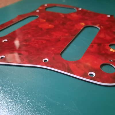 Fender Mij Jaguar 1996 Red Tortoise shell Pickguard - Rare NEW image 2