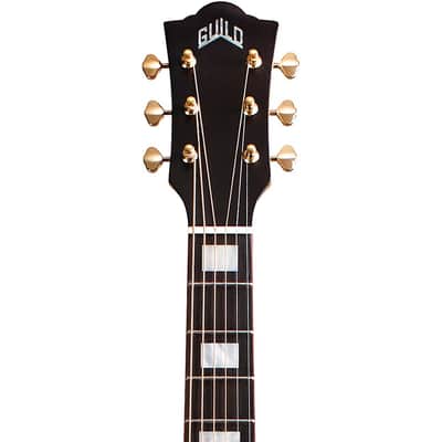 Guild Jumbo Junior Reserve Maple Acoustic-Electric Guitar Regular Natural image 5