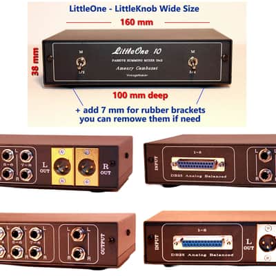 8-Input Universal Synth & DAW Summing Mixer - LittleOne 8x2 - Customizable! image 2