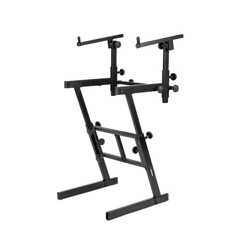 Gator Adjustable Z-Style Keyboard Stand with 2nd Tier Width and Height Adjustability image 1