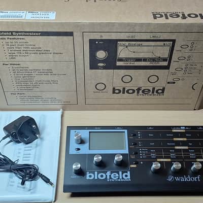 Waldorf Blofeld Desktop Synthesizer 2025 - Black - mint, boxed