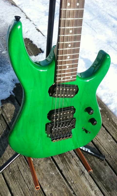 Hamer Diablo 1993 Trans Green image 1