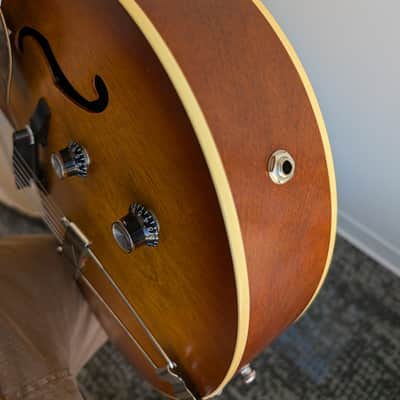 CUSTOM DUAL SOURCE! - Godin 5th Avenue Kingpin 2010s w/ Blender Pedal image 9