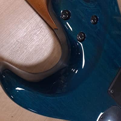 Ibanez MMN1-TAB - Transparent Aqua Blue image 6