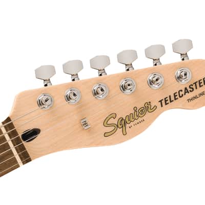 Fender Squier Affinity Series Telecaster Thinline in Olympic White image 8