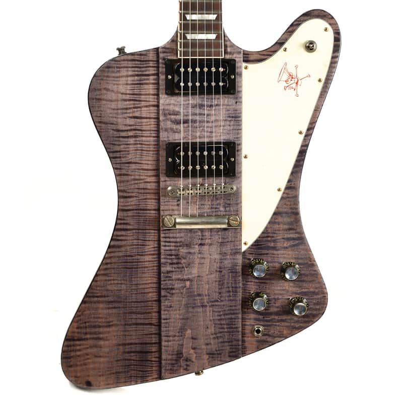 Gibson Custom Shop Slash Firebird Aged Trans Black 2017 image 3