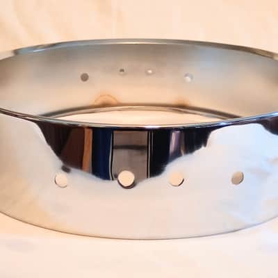 MAPEX STEEL SNARE DRUM SHELL 13" 8L - FREE SHIP TO C-USA! image 4