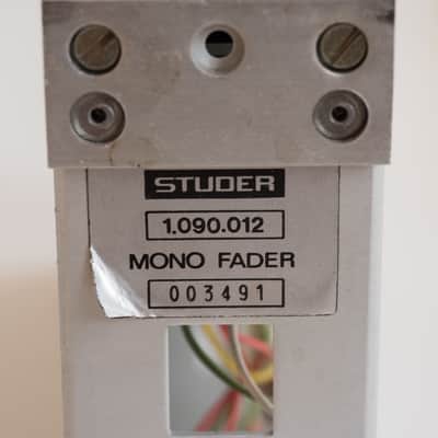 Studer 089 - mono fader  - 1.090.012 image 5