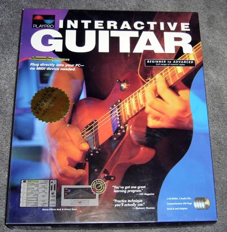 Play Pro Interactive Guitar 2.0 Deluxe Edition PC Software image 1
