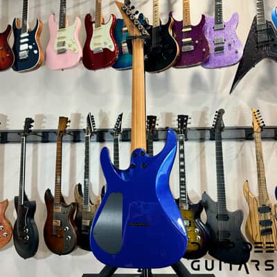 Jackson American Series Virtuoso HT Electric Guitar w/ Case-Mystic Blue image 11