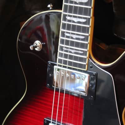 HAGSTROM Super Swede Crimson Flame, HARDCASE, 3, 80 KG image 6