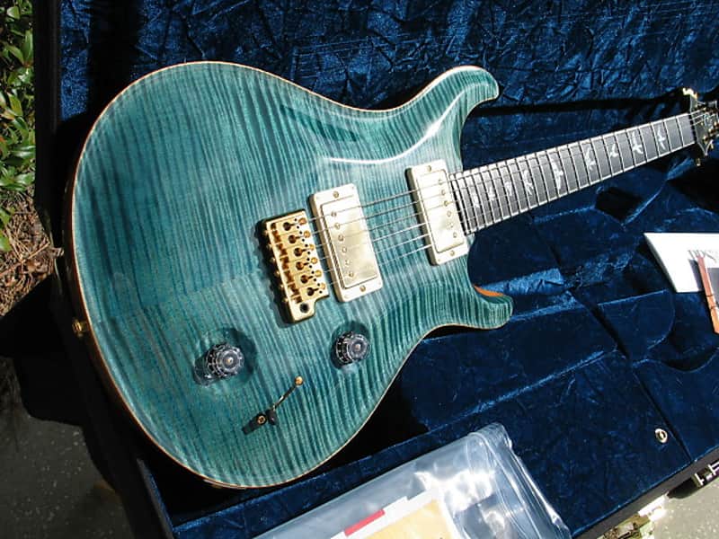 Paul Reed Smith PRS Artist V; Custom 22 Private Stock Package 2011 Blue Crab Blue image 1