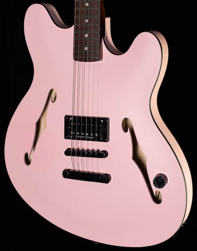 Fender Tom DeLonge Starcaster Rosewood Fingerboard Satin Shell Pink (983) image 1
