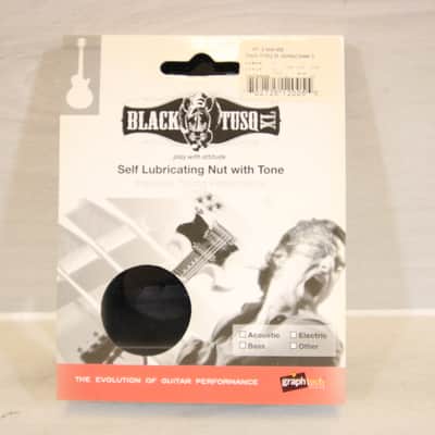 Graph TechBlack TUSQ XL PT-1400-00 Slotted 5-String Bass Nut — Self Lubricating image 1