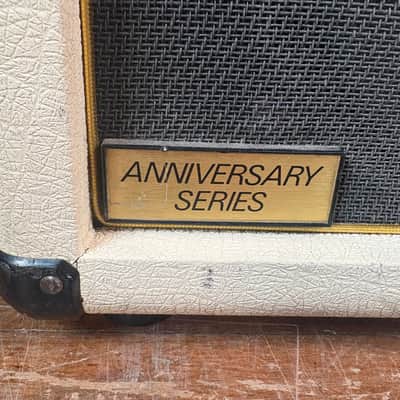 1982 Marshall 4210 Anniversary Series Vintage White 50 Watt 1x12 2 Channel Made In England Tube Guitar Combo Amplifier W/ Footswitch! image 7