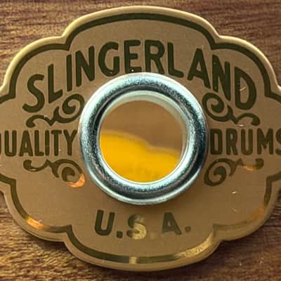 Slingerland Radio King Prototype drum set Satin Mahogany. 13/16/22/6.5 image 7