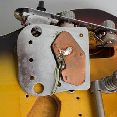 Fender  Telecaster Custom with Bigsby Solid Body Electric Guitar (1969), ser. #191930, black gig bag case. image 16