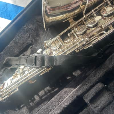 Yamaha YAS-280S - Alto Saxophone - Silver Plated - Silver image 4