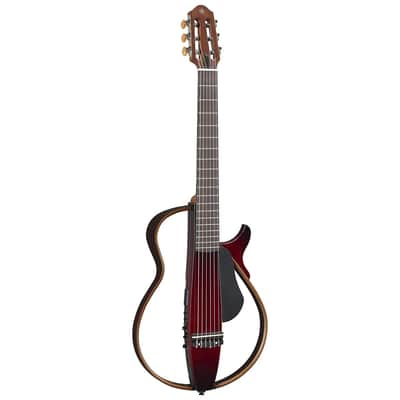 SLG200N Nylon String Silent Guitar (Crimson Red Burst) image 2