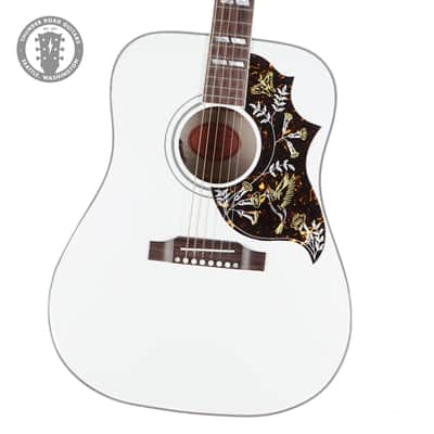 New Gibson Custom Greatest Hits Volume II Hummingbird Maple Alpine White