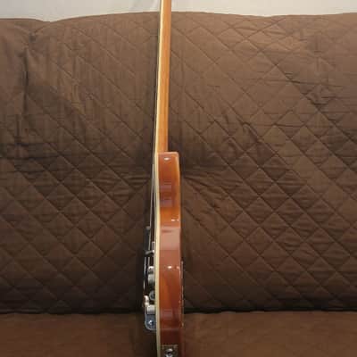 Aria 212-MK2-BK Pro II Bowery Chambered Construction Nato Body &Neck 6-String Electric Guitar w/Case image 3
