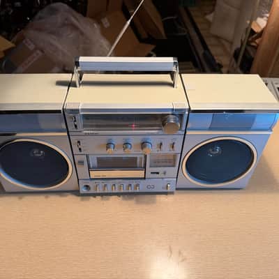 Vintage Sanyo C3 Boombox Radio Works Cassette Serviced Works Excellent V Rare🔥 image 7