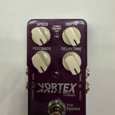 TC Electronic Vortex Flanger Stereo Original V1 True Bypass Guitar Effect Pedal image 2