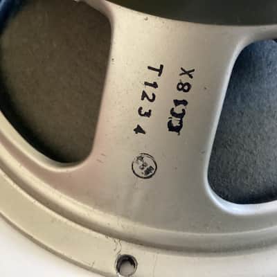Celestion G12h30 1970 T1234 8 ohms image 6