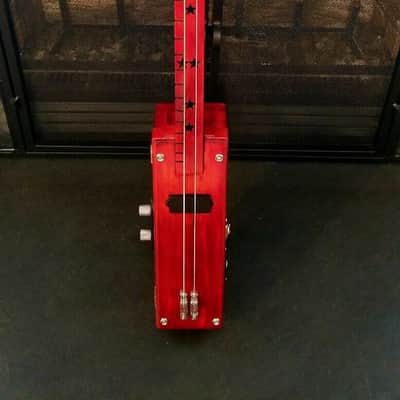 Custom 2 String Cigar Box Bass Guitar image 12