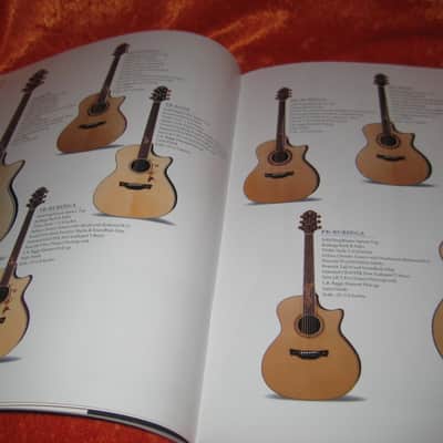 Crafter Acoustic Guitar Catalog Mint From 2007 39 Pages w/ Price List and Special Flyer image 5
