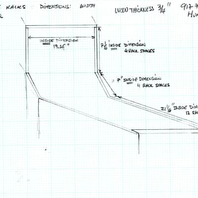 Studio Recording Desk with Outboard Rack Mounts (Custom Build) image 8