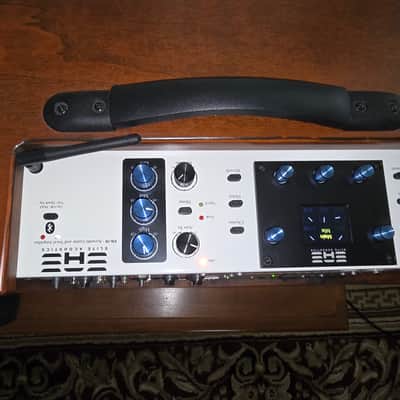 Elite Acoustics  EAE D6-58 120W Acoustic Amplifier with LFP Battery and Bluetooth - WOOD image 5