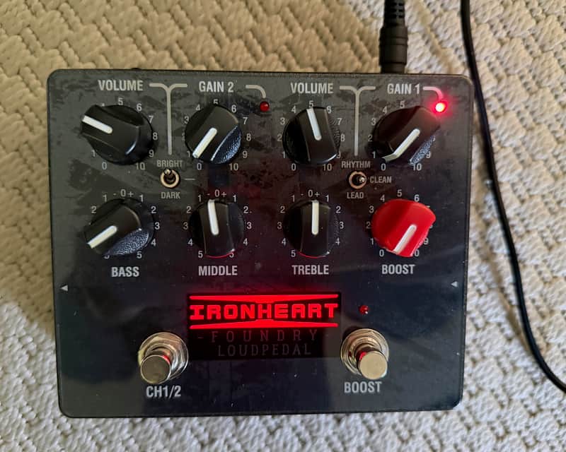 Laney IronHeart Foundry Loud Pedal 2023 - Black image 1
