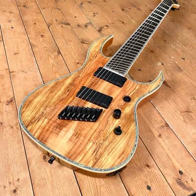 BC Rich Shredzilla 7 string Prophecy Electric Guitar Spalted Maple (1034) image 8