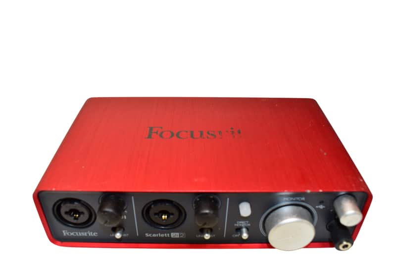 Focusrite Scarlett 2i2 (1st Gen) 2x2 USB Audio Interface image 1