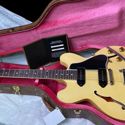 NEW! Gibson Custom 1959 ES-330 Reissue Bigsby - Antique White VOS - 6.8lbs - Authorized Dealer - G07552 image 13