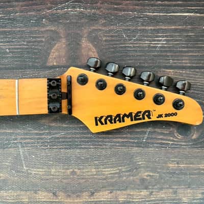 80s KRAMER JK2000 Pacer Head Neck Natural Head Maple Fingerboard image 1