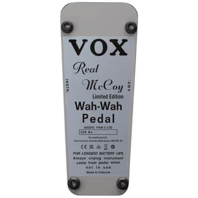 VRM-1-LTD Real McCoy Wah Limited Edition Chrome Vox image 3
