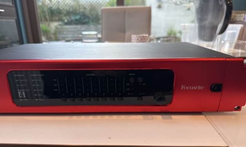 Focusrite RedNet 4 Dante Audio Interface 2010s - Red image 1