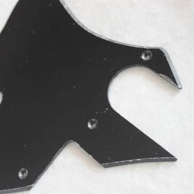 Custom Guitar Pickguard For Tele F Hole Hybrid Convertion TV Jones,1 Ply Black Pickguard image 2