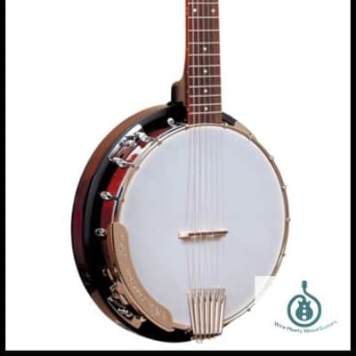 Gold Tone Cross Creek Banjitar 6-String Banjo Guitar; CC-Banjitar w/ Bag image 1