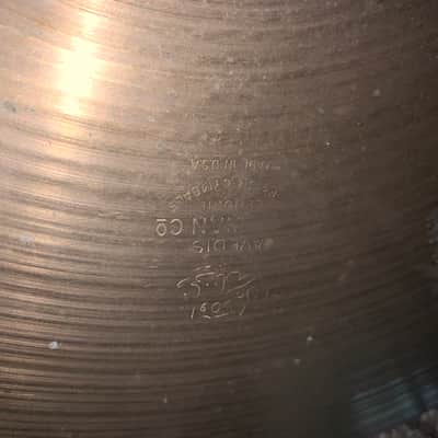 Vintage Zildjian 14"   Hi-Hat  Cymbals made in the usa image 5