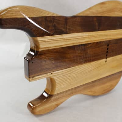 Butcher Block SSS guitar body - fits Fender Strat Stratocaster necks J911 image 7