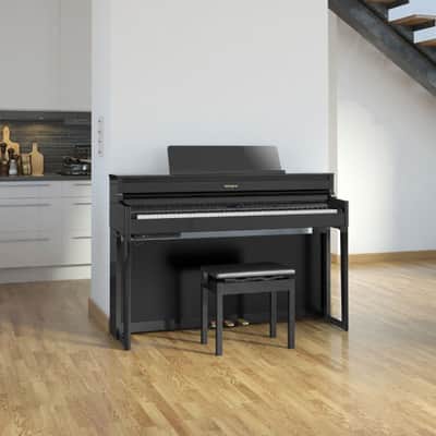 Roland HP704 Digital Piano Finish:Dark Rosewood image 3