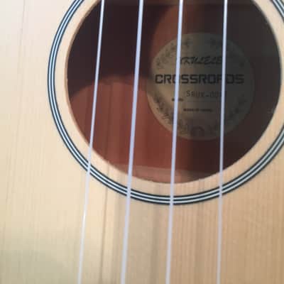 Crossroads Solid Spruce Top Tenor Ukulele Model SRUK-004T-NEW w/Setup and Bag image 3