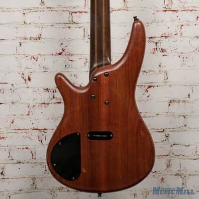 2002 Ibanez K5 Fieldy Signature 5-String Electric Bass Natural x5258 (USED) image 7