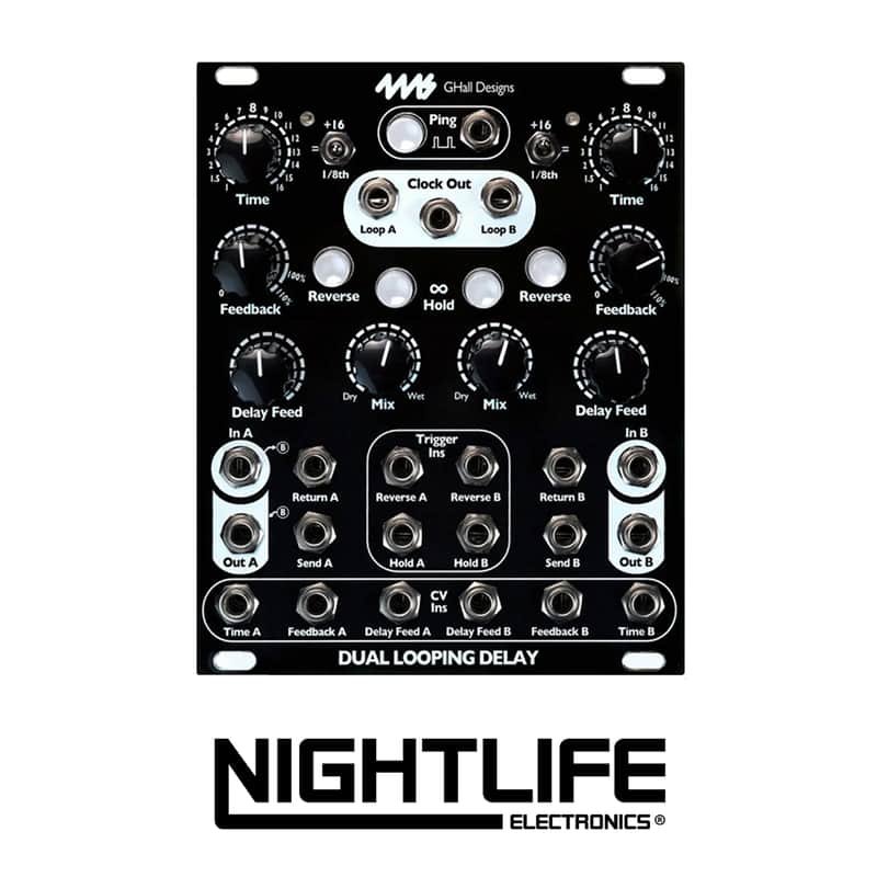 4MS Dual Looping Delay - Black